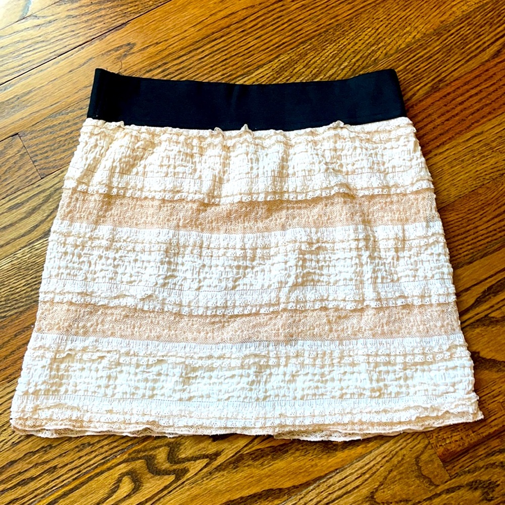Free People lace mini skirt, size XS